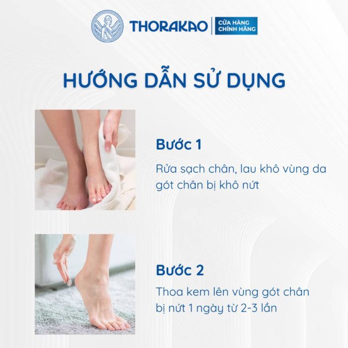 Kem Ngừa Nứt Gót Chân Thorakao - Ảnh 3