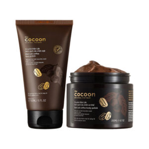 Combo Cocoon Tẩy Da Chết Cho Mặt 150ml + Toàn Thân 200ml Từ Cà Phê Đắk Lắk
